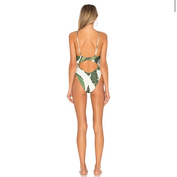 Beach Riot Karissa One Piece Banana Leaf Print - Picture 8 of 10